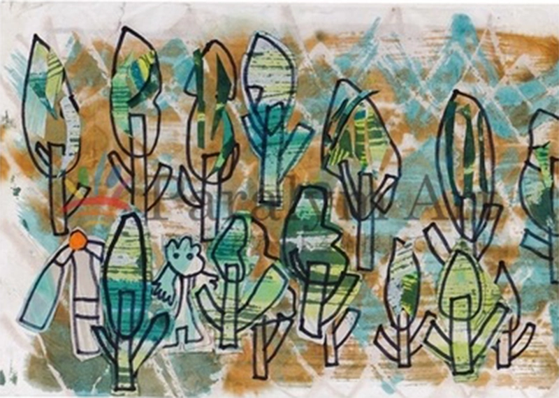 画像:丹野滋生 「森の精霊」