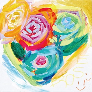 画像：衣笠 泰介氏の「バラの気持ち」