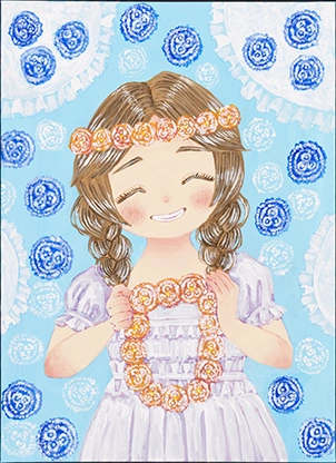 画像：作品名：あなたに花冠を